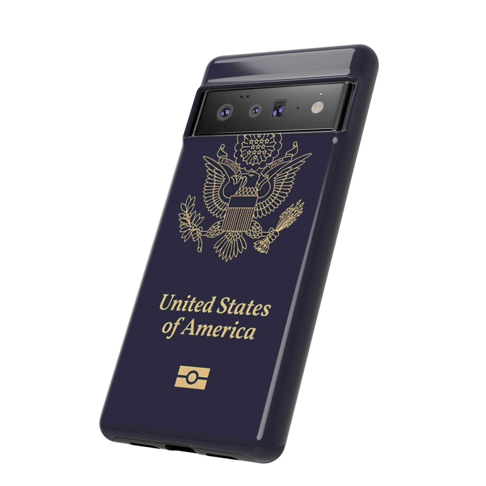 Phone Case-United States Passort | Tough-PhoneCaseBoss-Phone-Best-Phone-Cases