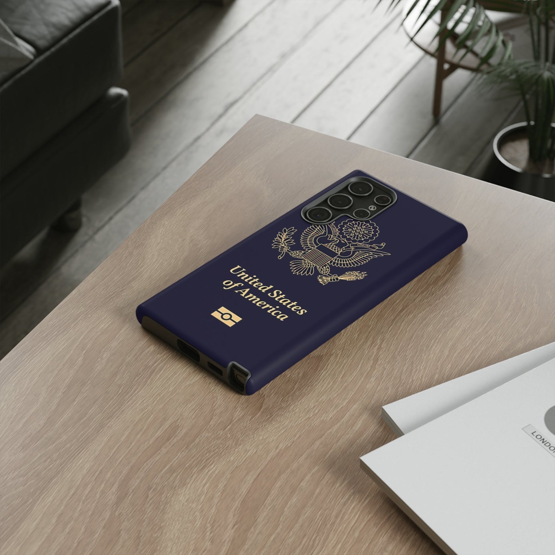 Phone Case-United States Passort | Tough-PhoneCaseBoss-Phone-Best-Phone-Cases