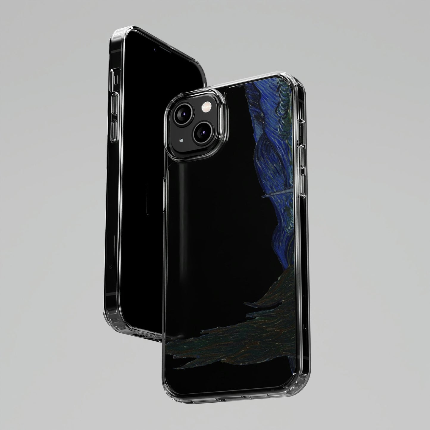  Best Phone Case Brands - Phone Case - VAN GOGH  |  Clear - PhoneCaseBoss