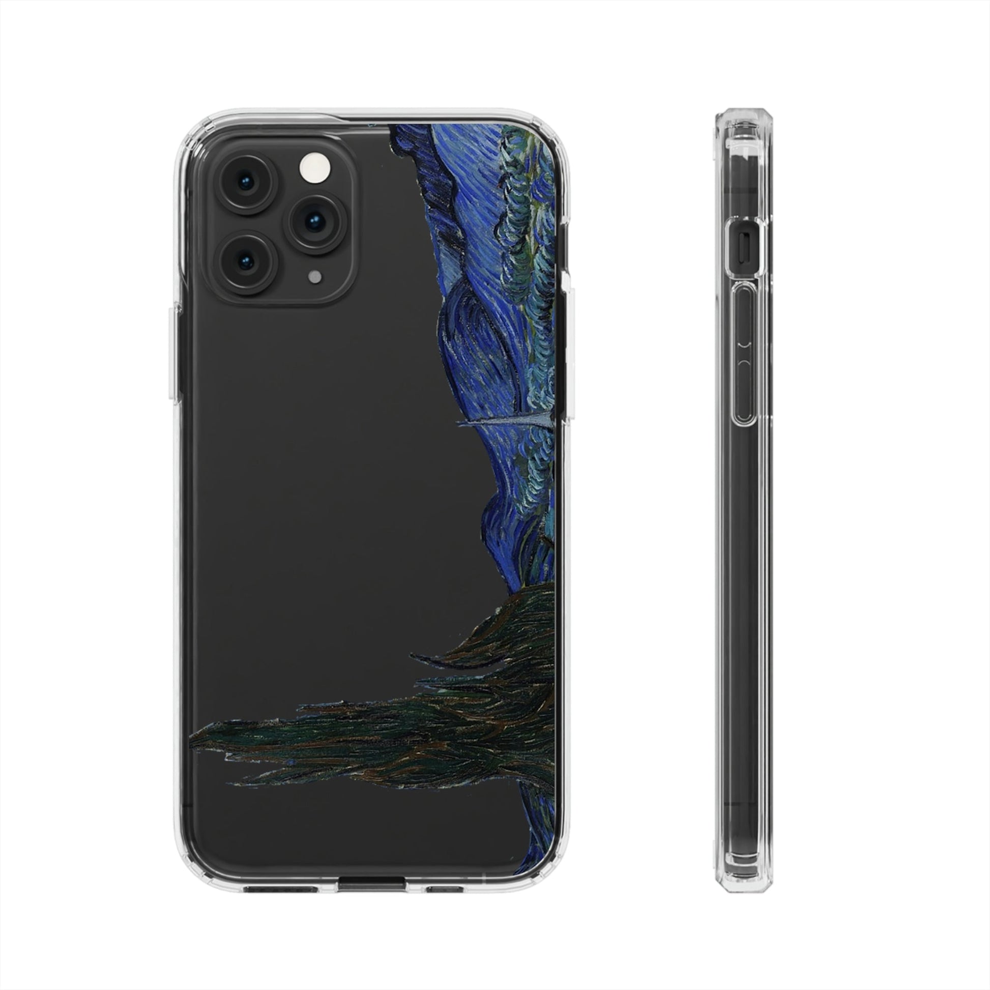  Best Phone Case Brands - Phone Case - VAN GOGH  |  Clear - PhoneCaseBoss