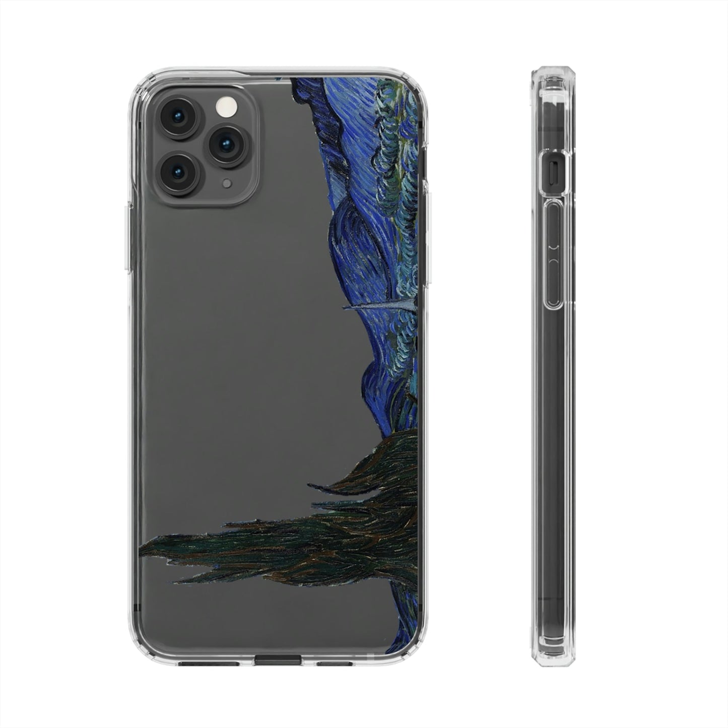  Best Phone Case Brands - Phone Case - VAN GOGH  |  Clear - PhoneCaseBoss