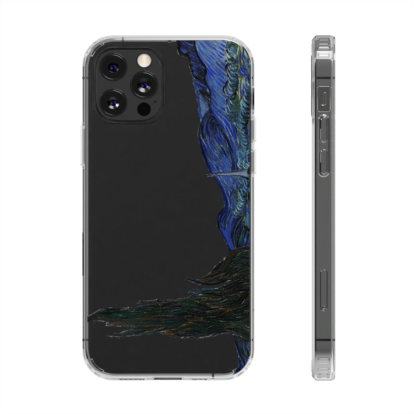  Best Phone Case Brands - Phone Case - VAN GOGH  |  Clear - PhoneCaseBoss