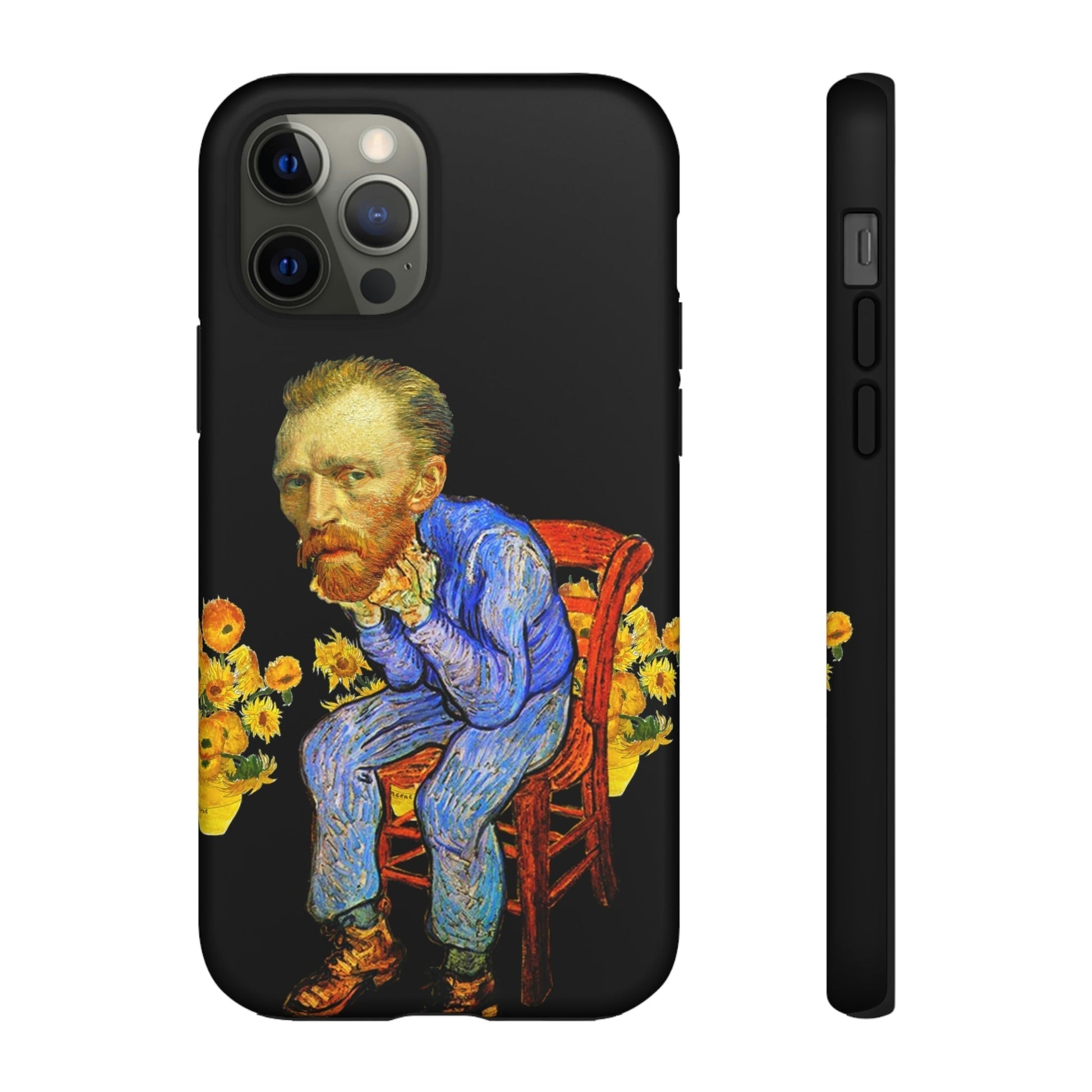 Phone Case-VAN GOGH ON A CHAIR | Tough-iPhone 12 Pro-Matte-PhoneCaseBoss-Phone-Best-Phone-Cases