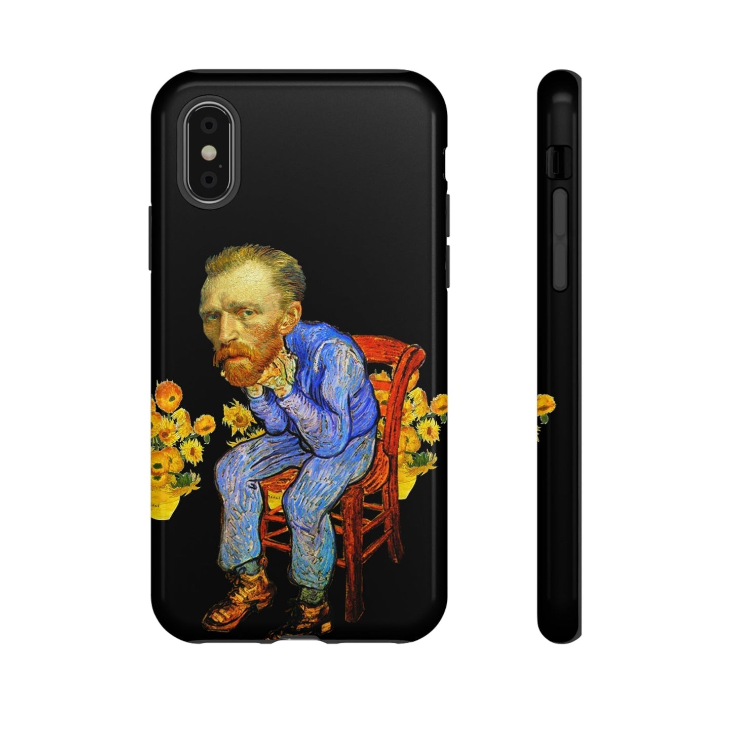 Phone Case-VAN GOGH ON A CHAIR | Tough-iPhone X-Glossy-PhoneCaseBoss-Phone-Best-Phone-Cases