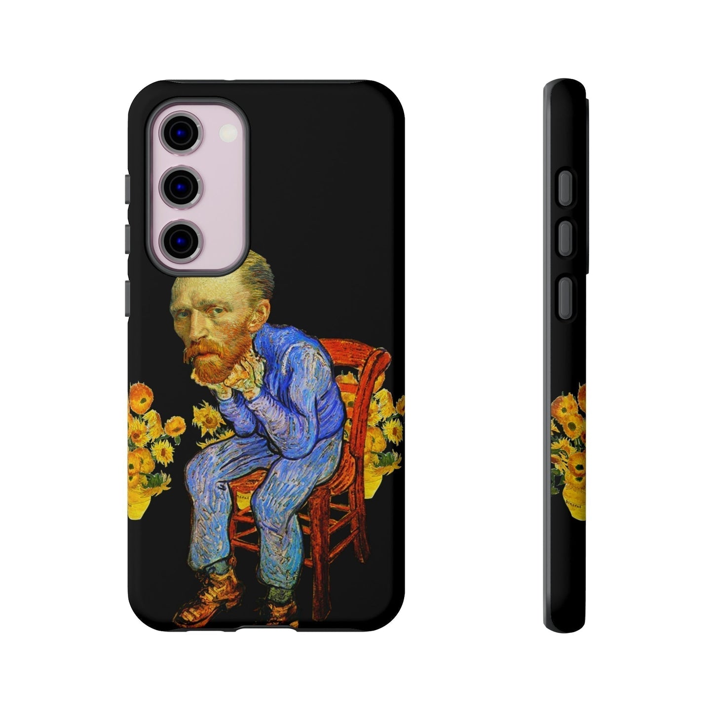 Phone Case-VAN GOGH ON A CHAIR | Tough-Samsung Galaxy S23 Plus-Matte-PhoneCaseBoss-Phone-Best-Phone-Cases