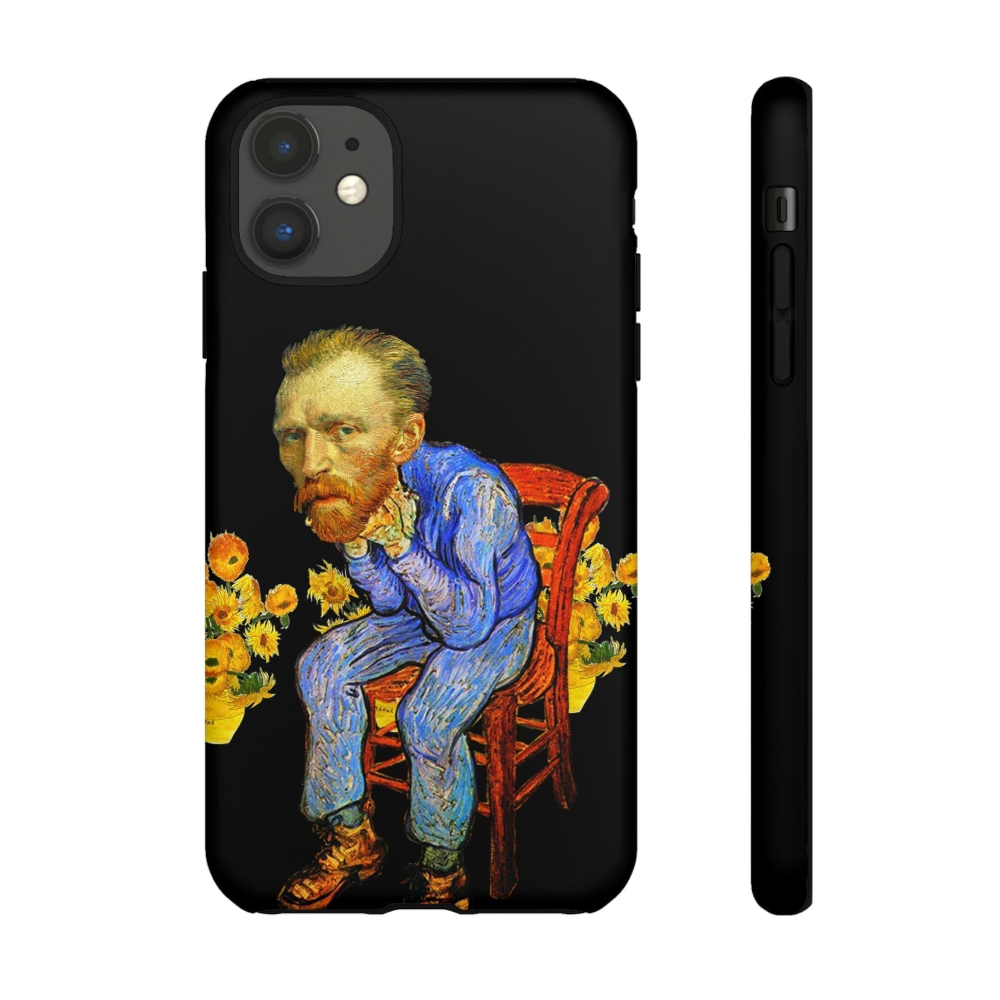 Phone Case-VAN GOGH ON A CHAIR | Tough-iPhone 11-Matte-PhoneCaseBoss-Phone-Best-Phone-Cases