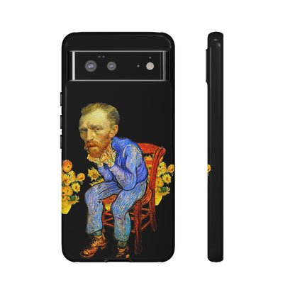 Phone Case-VAN GOGH ON A CHAIR | Tough-Google Pixel 6-Glossy-PhoneCaseBoss-Phone-Best-Phone-Cases