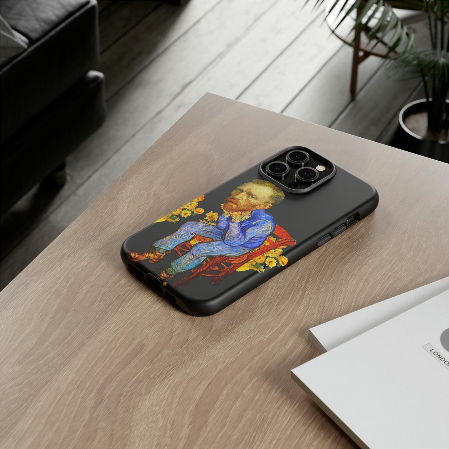 Phone Case-VAN GOGH ON A CHAIR | Tough-PhoneCaseBoss-Phone-Best-Phone-Cases