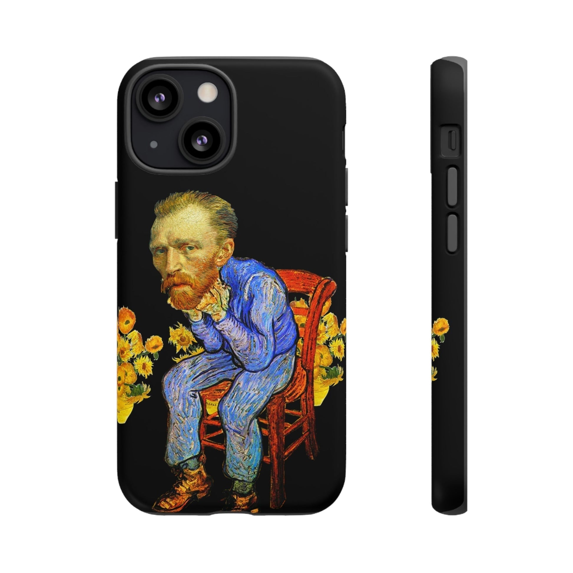 Phone Case-VAN GOGH ON A CHAIR | Tough-iPhone 13 Mini-Matte-PhoneCaseBoss-Phone-Best-Phone-Cases