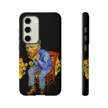 Phone Case-VAN GOGH ON A CHAIR | Tough-Samsung Galaxy S23-Matte-PhoneCaseBoss-Phone-Best-Phone-Cases