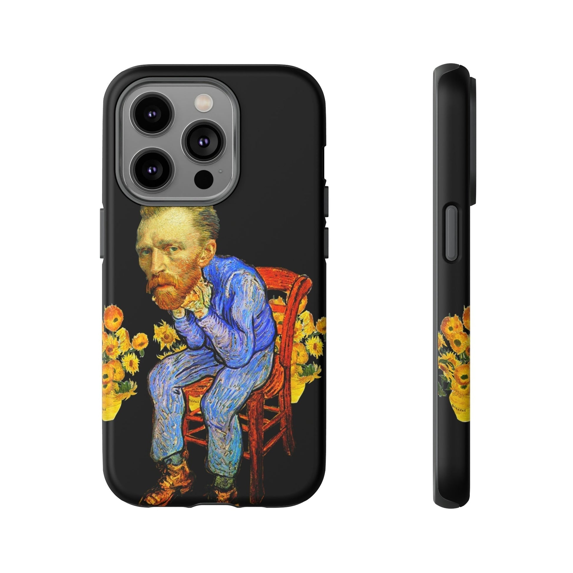 Phone Case-VAN GOGH ON A CHAIR | Tough-iPhone 14 Pro-Matte-PhoneCaseBoss-Phone-Best-Phone-Cases