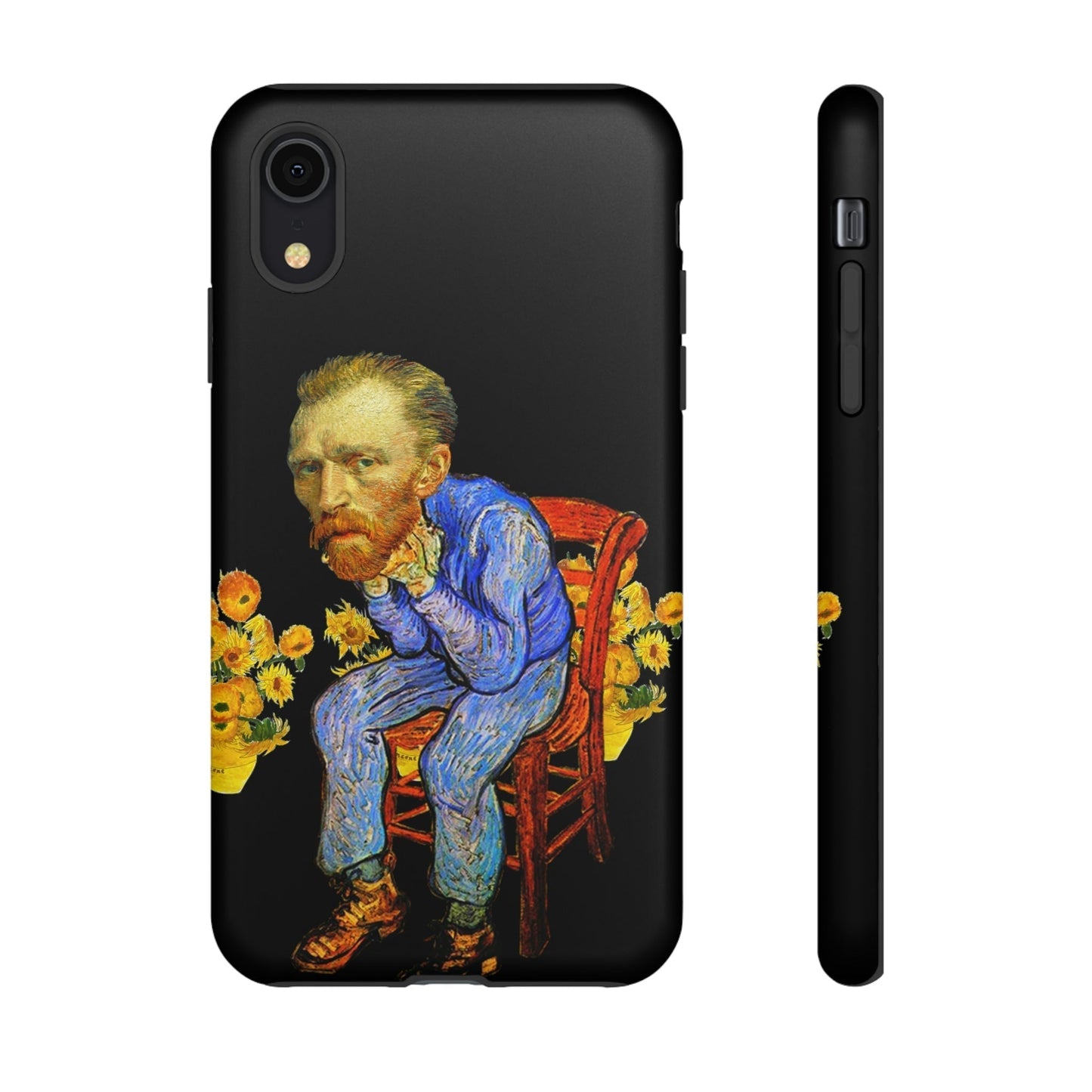 Phone Case-VAN GOGH ON A CHAIR | Tough-iPhone XR-Matte-PhoneCaseBoss-Phone-Best-Phone-Cases