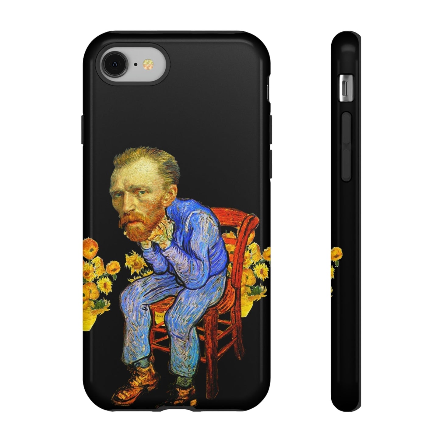 Phone Case-VAN GOGH ON A CHAIR | Tough-iPhone 8-Glossy-PhoneCaseBoss-Phone-Best-Phone-Cases