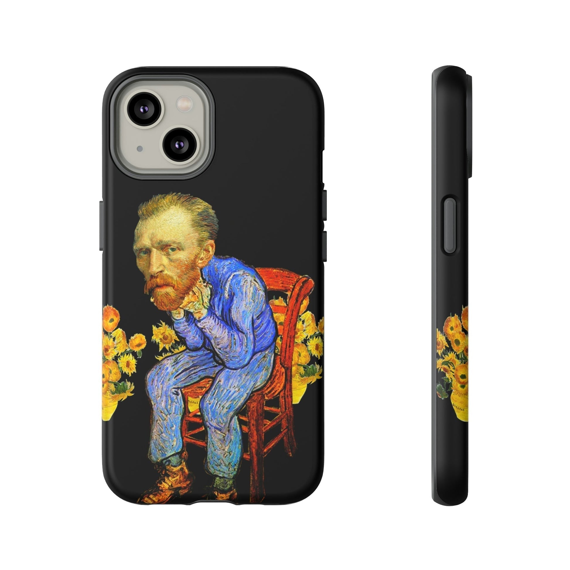 Phone Case-VAN GOGH ON A CHAIR | Tough-iPhone 14-Matte-PhoneCaseBoss-Phone-Best-Phone-Cases