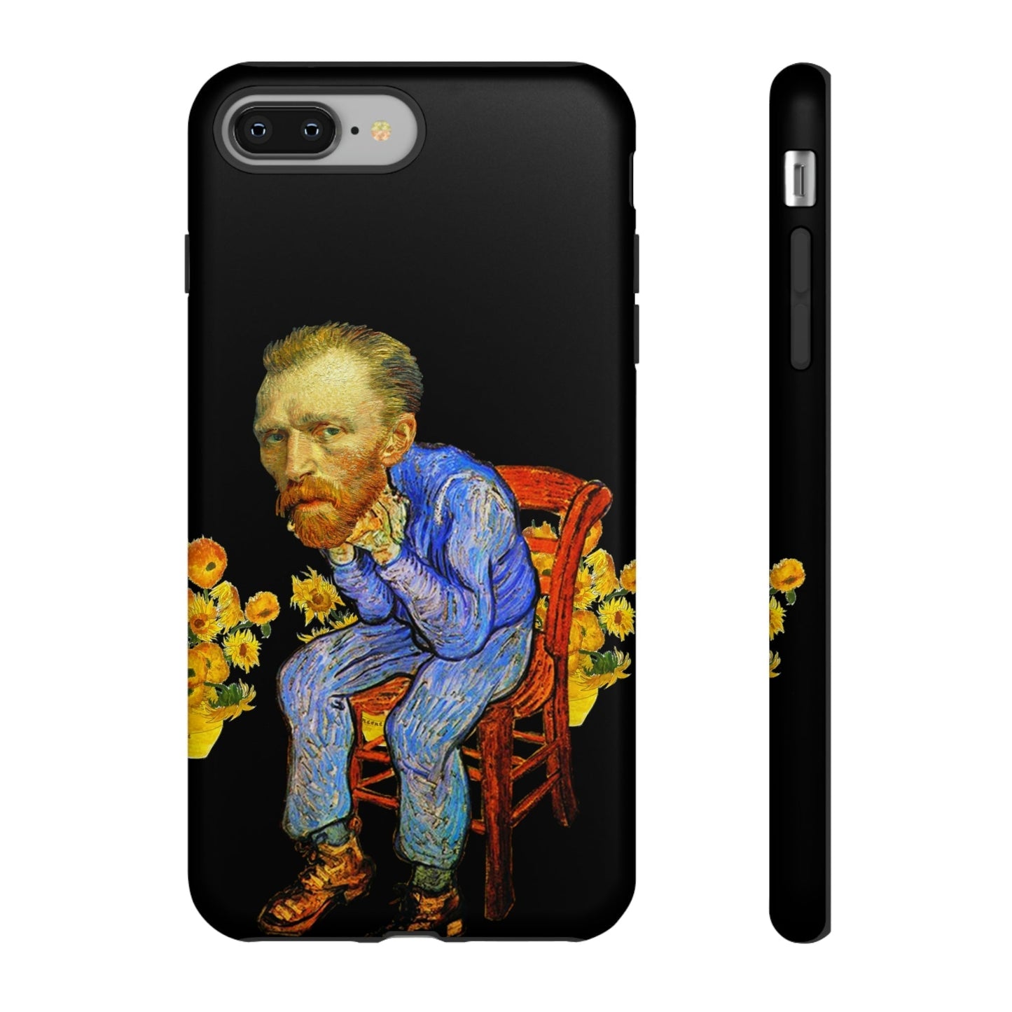 Phone Case-VAN GOGH ON A CHAIR | Tough-iPhone 8 Plus-Matte-PhoneCaseBoss-Phone-Best-Phone-Cases