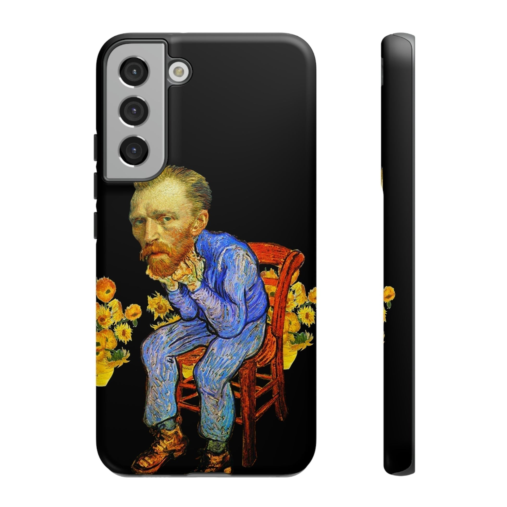 Phone Case-VAN GOGH ON A CHAIR | Tough-Samsung Galaxy S22 Plus-Matte-PhoneCaseBoss-Phone-Best-Phone-Cases