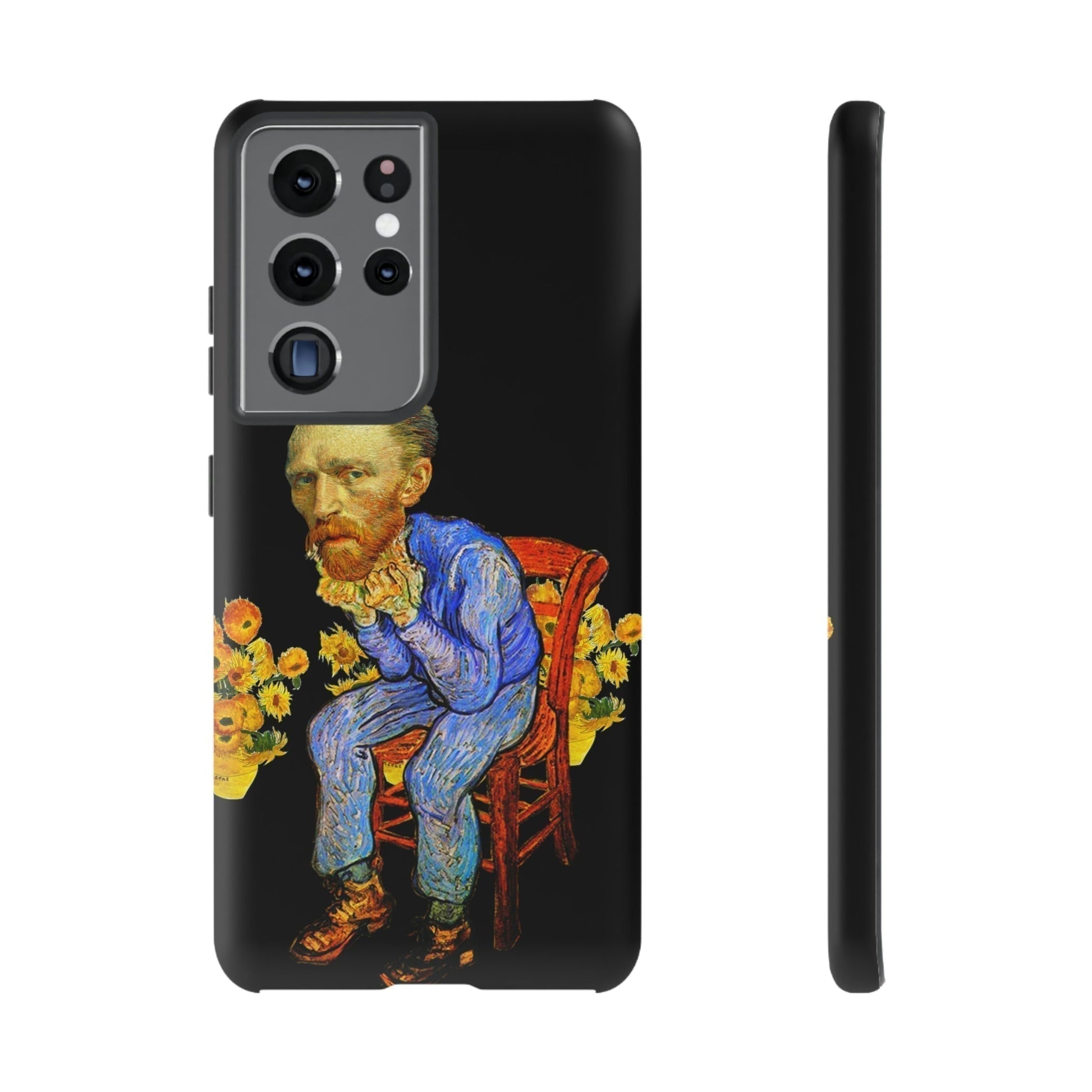 Phone Case-VAN GOGH ON A CHAIR | Tough-Samsung Galaxy S21 Ultra-Matte-PhoneCaseBoss-Phone-Best-Phone-Cases