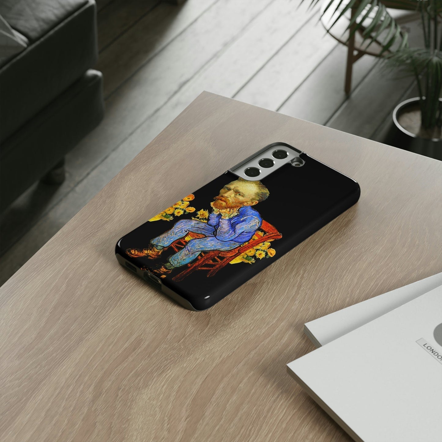 Phone Case-VAN GOGH ON A CHAIR | Tough-PhoneCaseBoss-Phone-Best-Phone-Cases