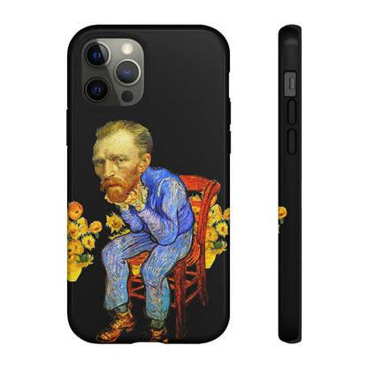 Phone Case-VAN GOGH ON A CHAIR | Tough-iPhone 12 Pro-Glossy-PhoneCaseBoss-Phone-Best-Phone-Cases