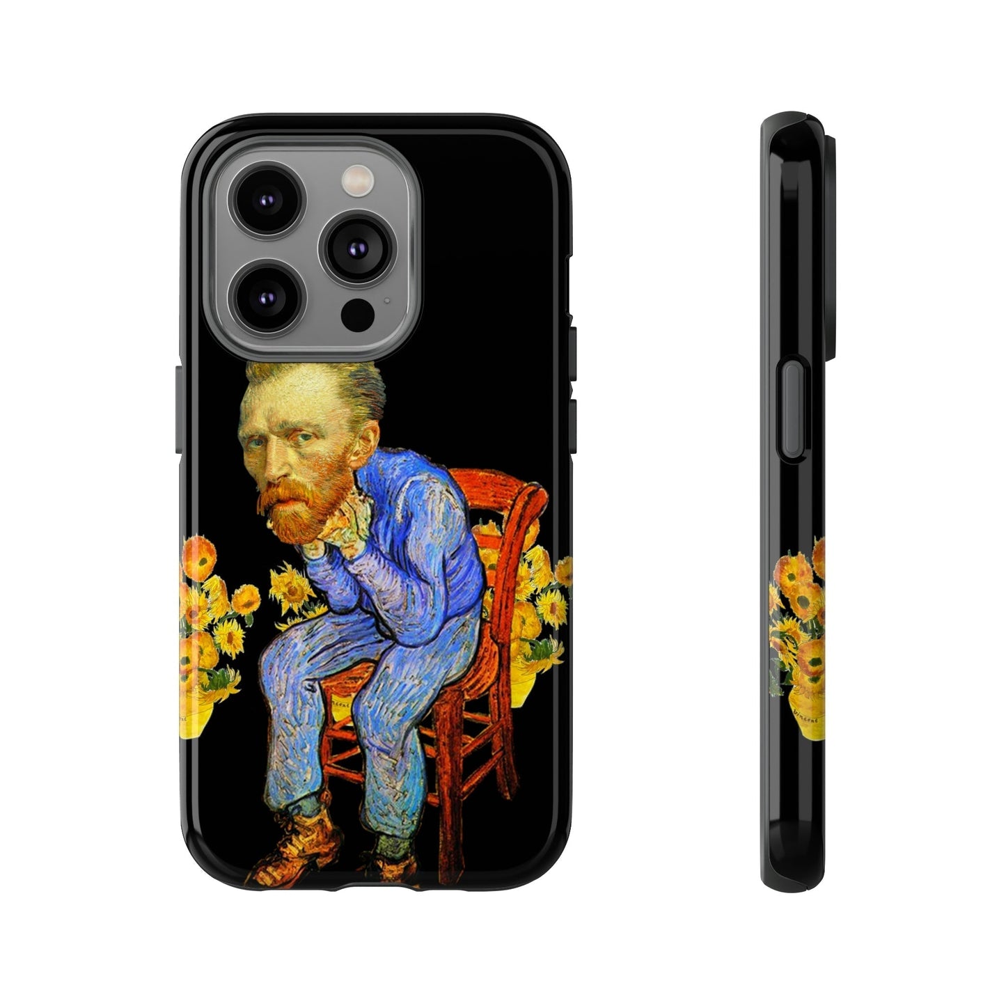 Phone Case-VAN GOGH ON A CHAIR | Tough-iPhone 14 Pro-Glossy-PhoneCaseBoss-Phone-Best-Phone-Cases