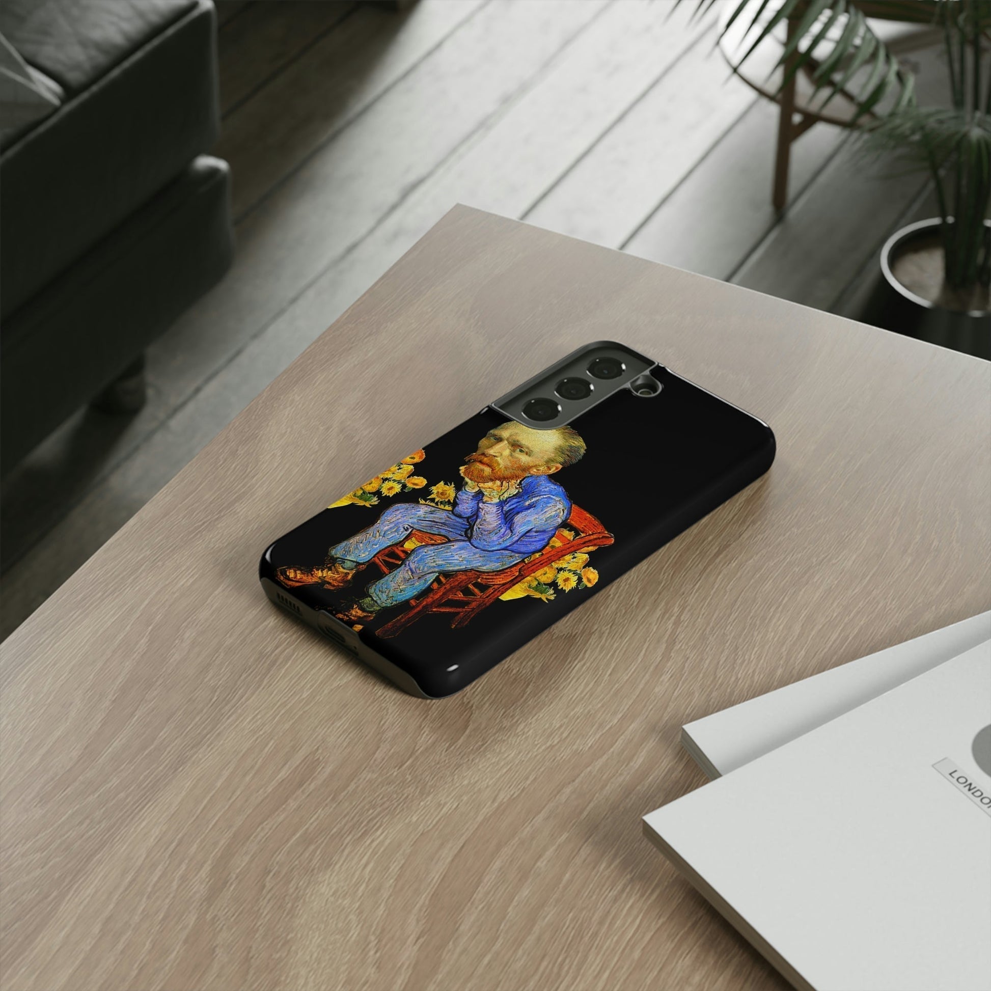 Phone Case-VAN GOGH ON A CHAIR | Tough-PhoneCaseBoss-Phone-Best-Phone-Cases