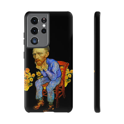 Phone Case-VAN GOGH ON A CHAIR | Tough-Samsung Galaxy S21 Ultra-Glossy-PhoneCaseBoss-Phone-Best-Phone-Cases