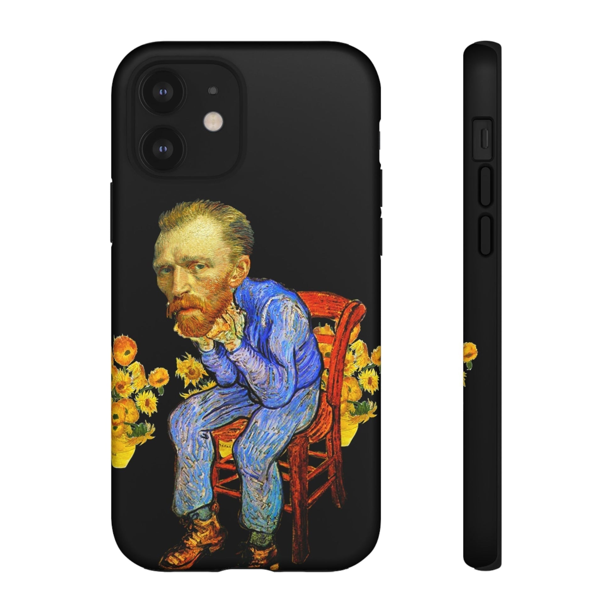 Phone Case-VAN GOGH ON A CHAIR | Tough-iPhone 12-Matte-PhoneCaseBoss-Phone-Best-Phone-Cases