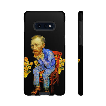 Phone Case-VAN GOGH ON A CHAIR | Tough-Samsung Galaxy S10E-Matte-PhoneCaseBoss-Phone-Best-Phone-Cases