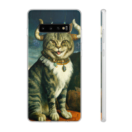 Phone Case-VICTORIAN MEOW | Flex-Samsung Galaxy S10 Plus with gift packaging-PhoneCaseBoss-Phone-Best-Phone-Cases