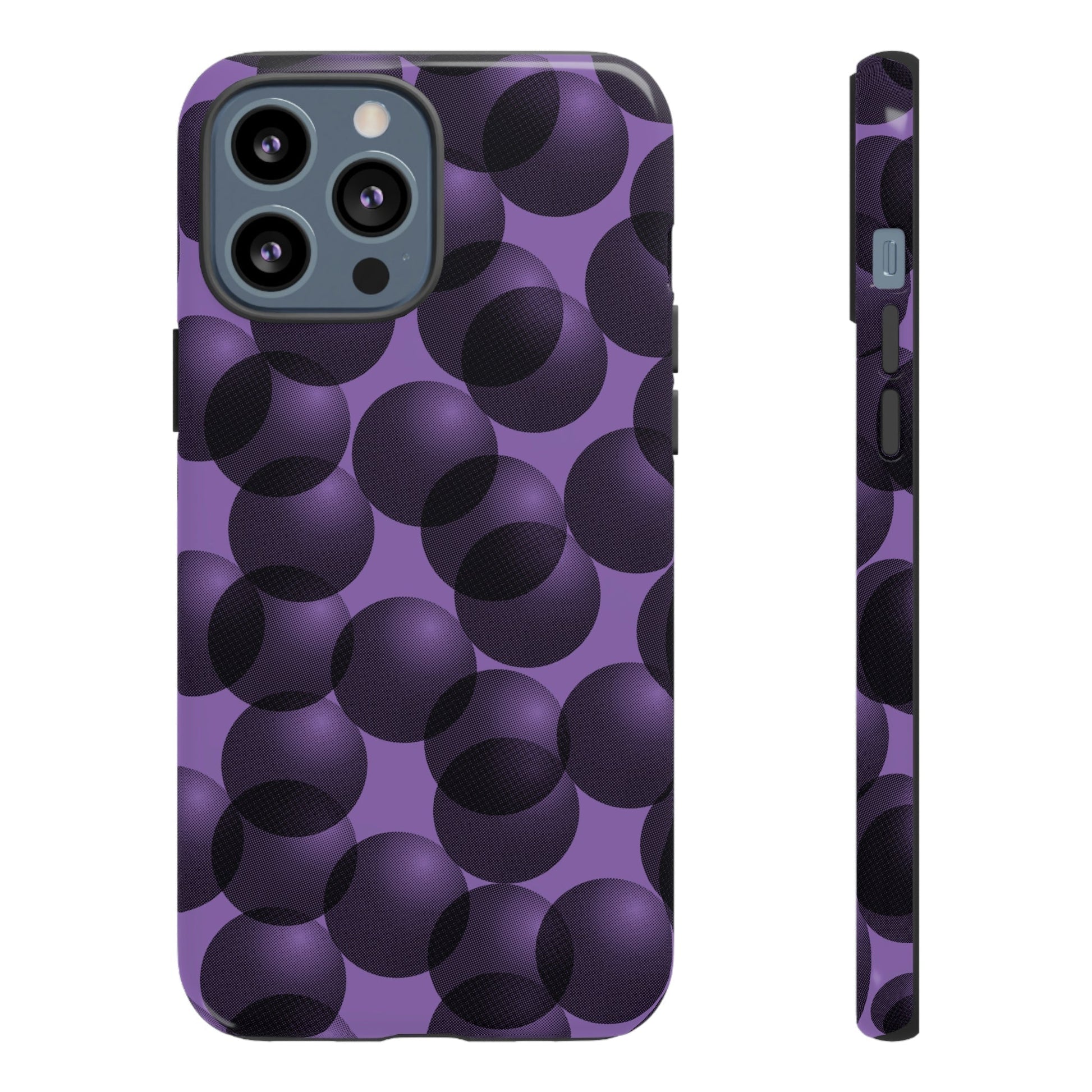 Phone Case-VIOLET SPHERES | Tough-iPhone 13 Pro Max-Glossy-PhoneCaseBoss-Phone-Best-Phone-Cases