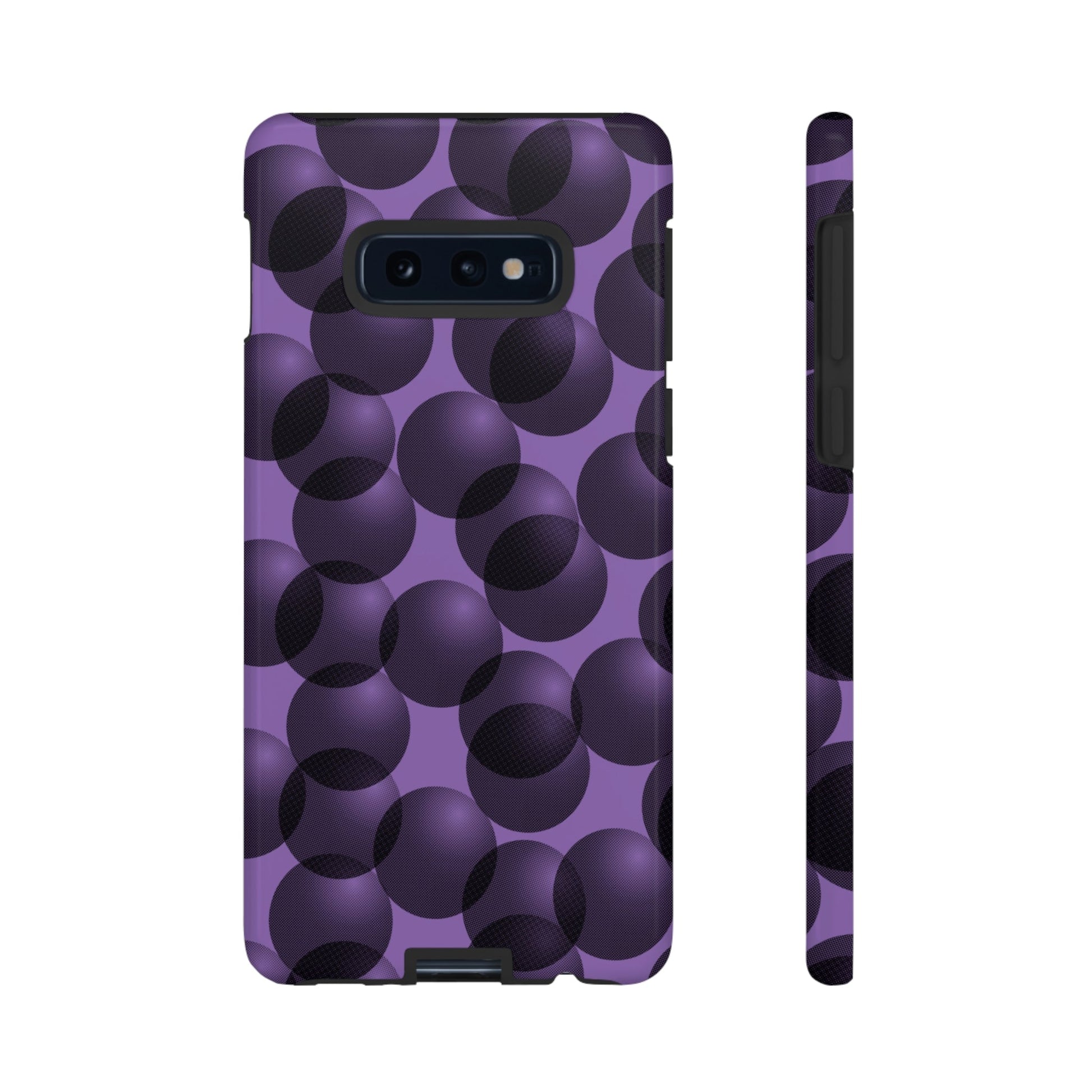 Phone Case-VIOLET SPHERES | Tough-Samsung Galaxy S10E-Glossy-PhoneCaseBoss-Phone-Best-Phone-Cases