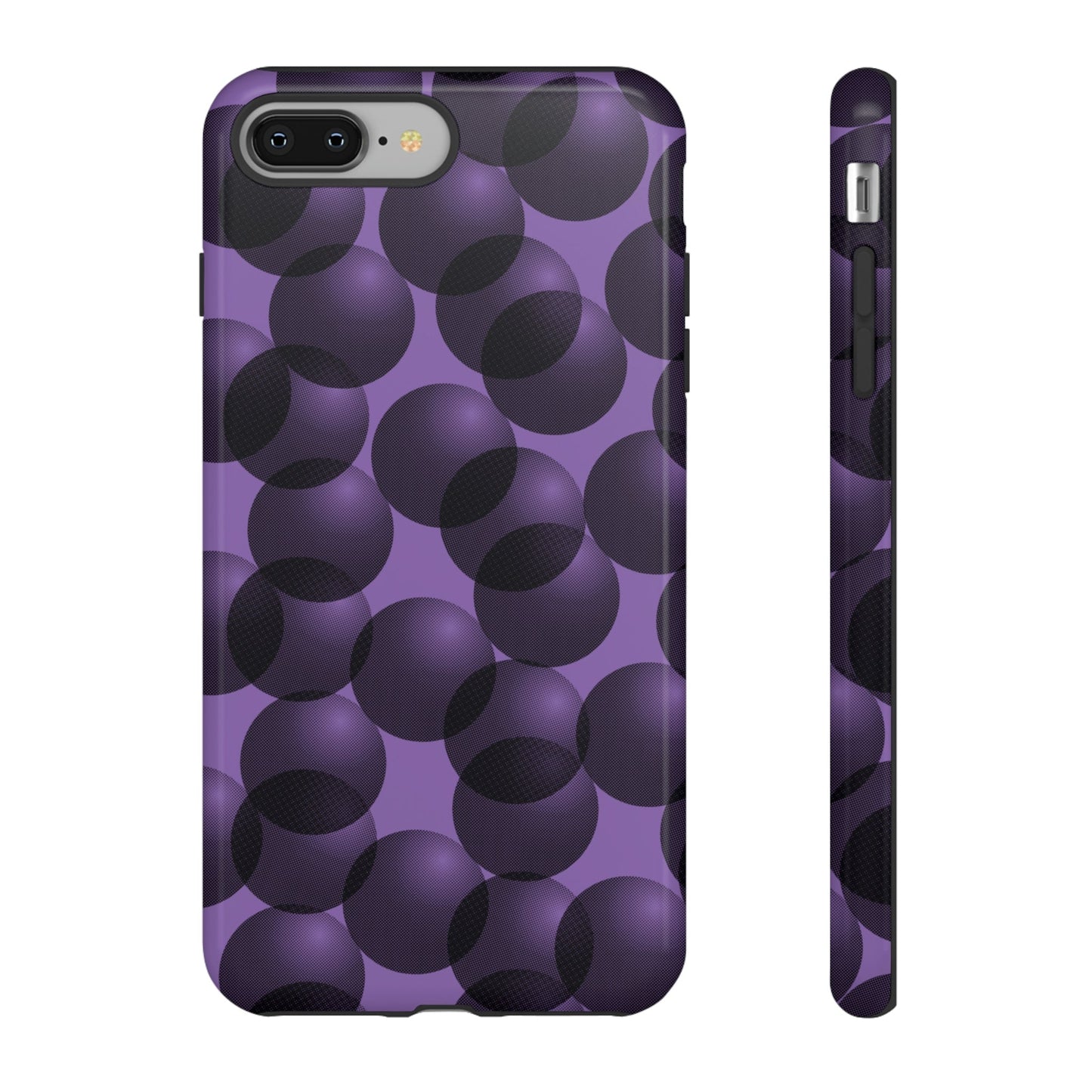 Phone Case-VIOLET SPHERES | Tough-iPhone 8 Plus-Glossy-PhoneCaseBoss-Phone-Best-Phone-Cases