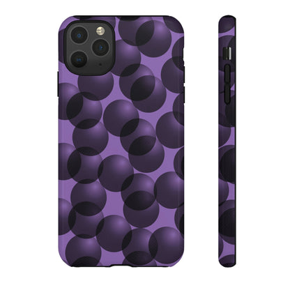 Phone Case-VIOLET SPHERES | Tough-iPhone 11 Pro Max-Glossy-PhoneCaseBoss-Phone-Best-Phone-Cases