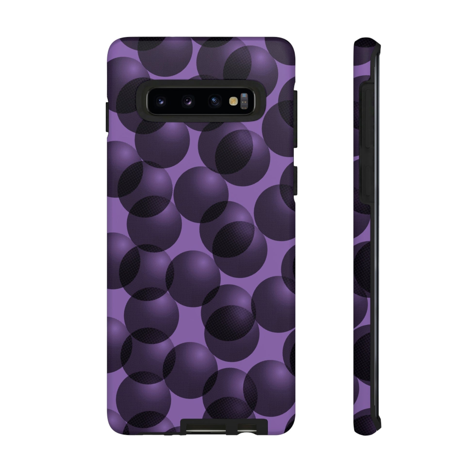 Phone Case-VIOLET SPHERES | Tough-Samsung Galaxy S10-Matte-PhoneCaseBoss-Phone-Best-Phone-Cases