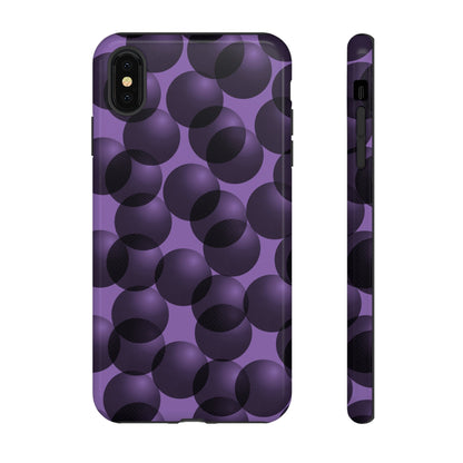 Phone Case-VIOLET SPHERES | Tough-iPhone XS MAX-Glossy-PhoneCaseBoss-Phone-Best-Phone-Cases