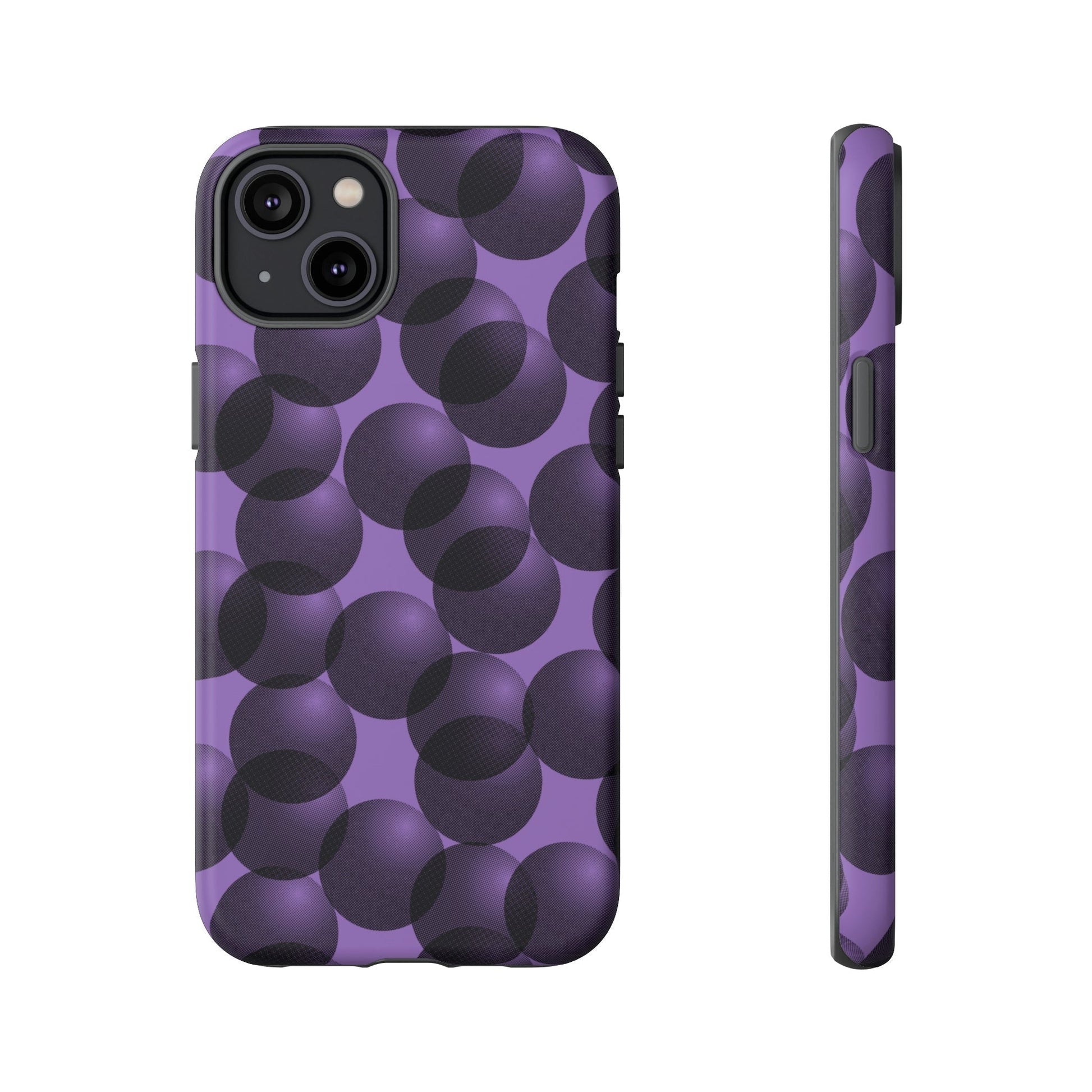 Phone Case-VIOLET SPHERES | Tough-iPhone 14 Plus-Matte-PhoneCaseBoss-Phone-Best-Phone-Cases