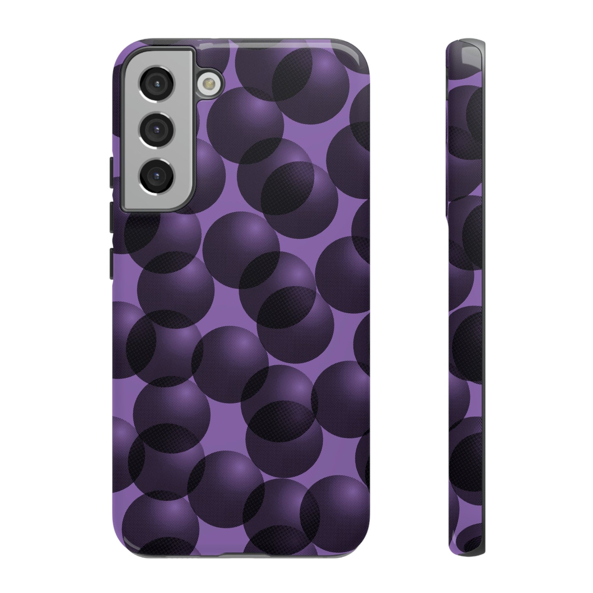 Phone Case-VIOLET SPHERES | Tough-Samsung Galaxy S22 Plus-Glossy-PhoneCaseBoss-Phone-Best-Phone-Cases