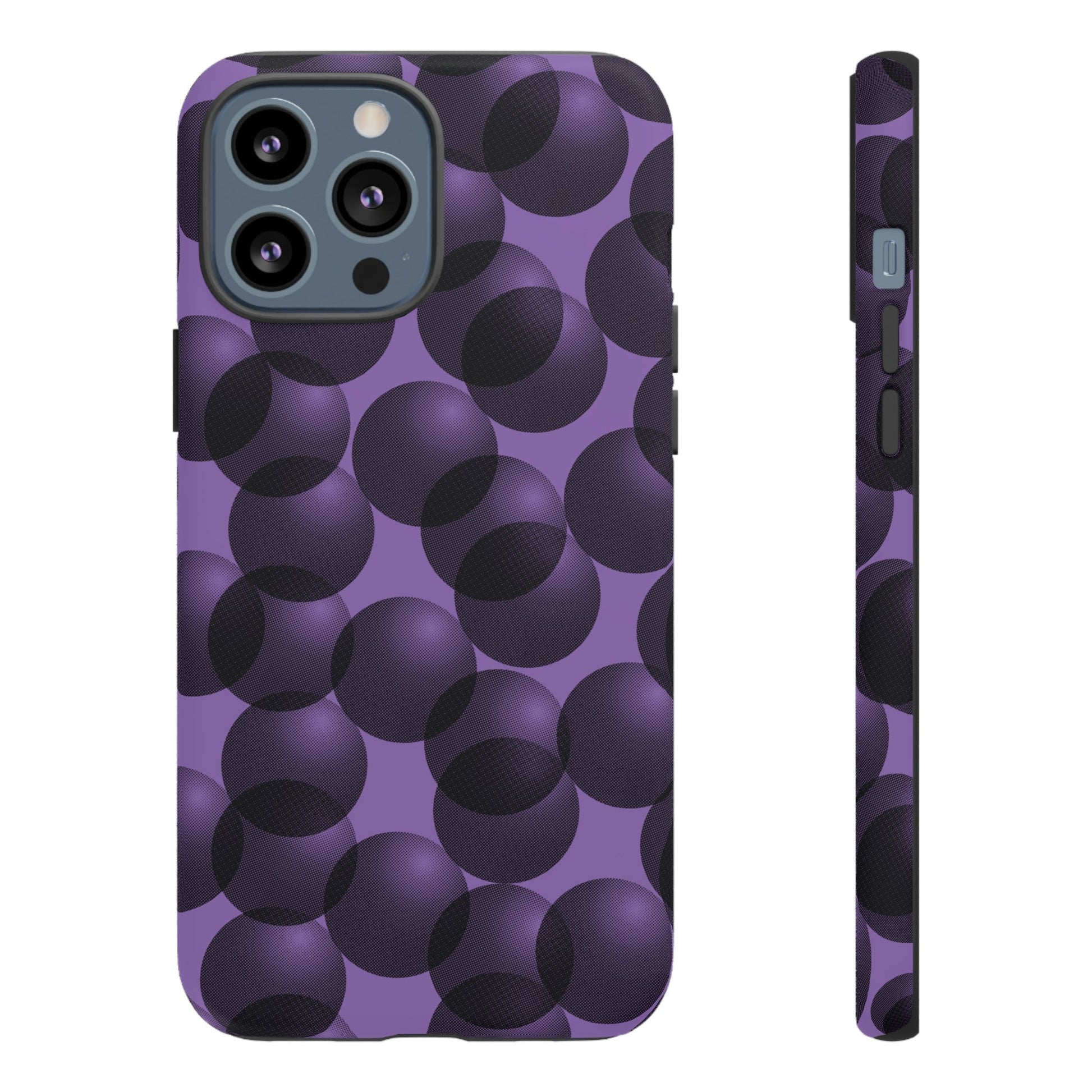 Phone Case-VIOLET SPHERES | Tough-iPhone 13 Pro Max-Matte-PhoneCaseBoss-Phone-Best-Phone-Cases