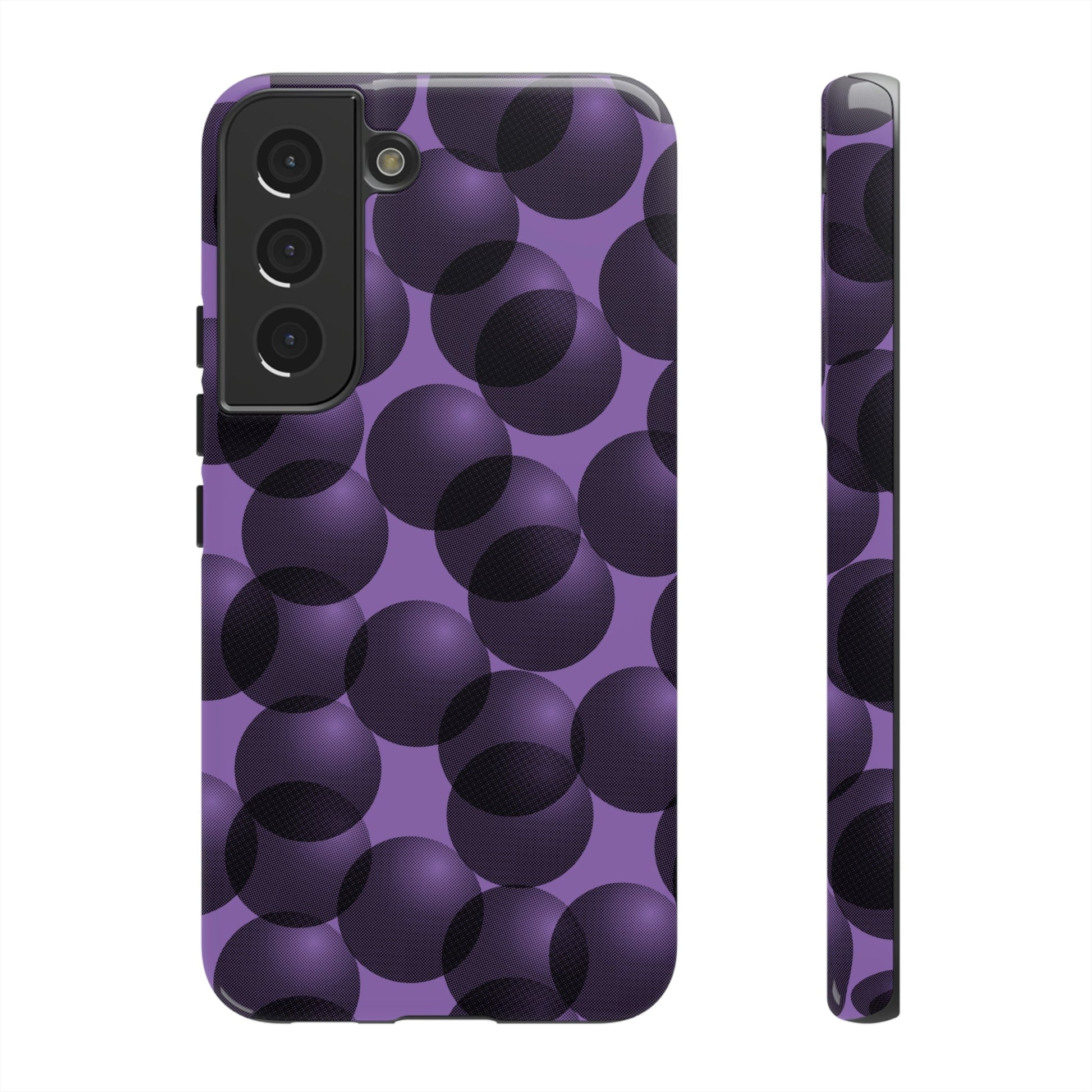 Phone Case-VIOLET SPHERES | Tough-Samsung Galaxy S22-Glossy-PhoneCaseBoss-Phone-Best-Phone-Cases