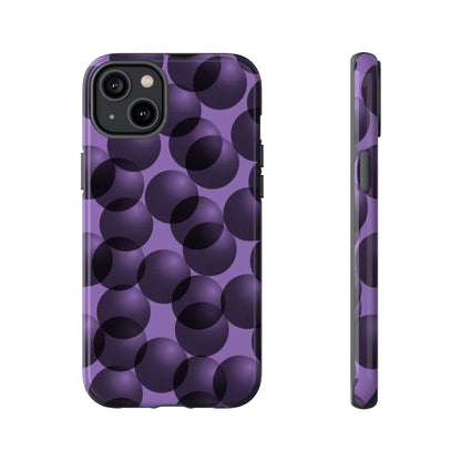 Phone Case-VIOLET SPHERES | Tough-iPhone 14 Plus-Glossy-PhoneCaseBoss-Phone-Best-Phone-Cases