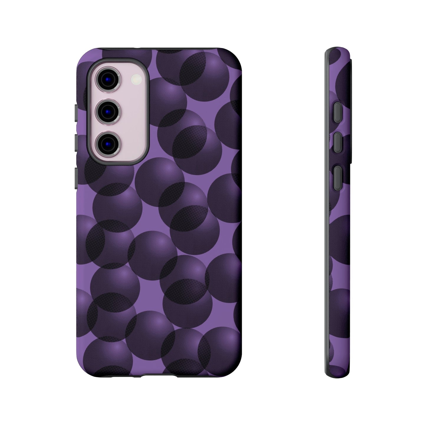 Phone Case-VIOLET SPHERES | Tough-Samsung Galaxy S23 Plus-Matte-PhoneCaseBoss-Phone-Best-Phone-Cases