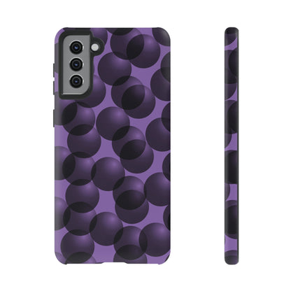 Phone Case-VIOLET SPHERES | Tough-Samsung Galaxy S21 Plus-Matte-PhoneCaseBoss-Phone-Best-Phone-Cases