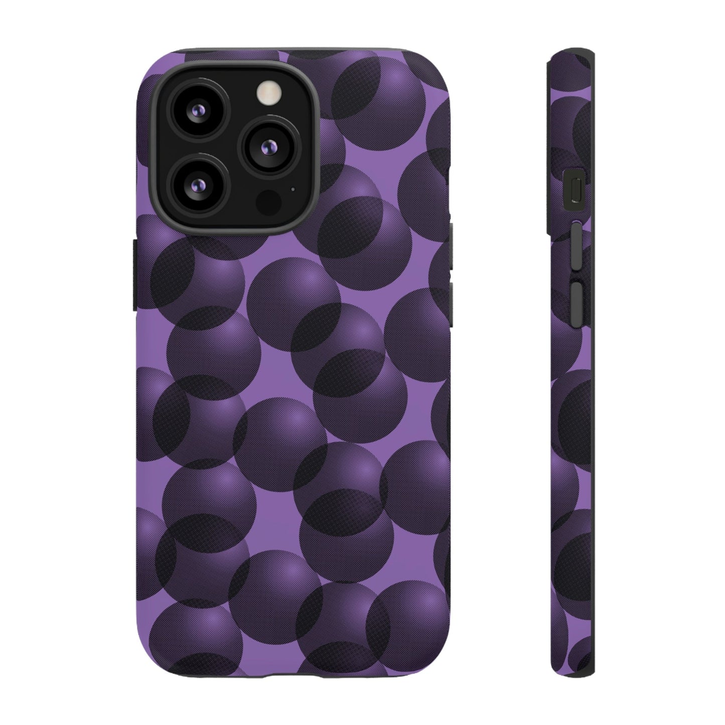 Phone Case-VIOLET SPHERES | Tough-iPhone 13 Pro-Matte-PhoneCaseBoss-Phone-Best-Phone-Cases