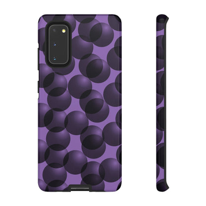 Phone Case-VIOLET SPHERES | Tough-Samsung Galaxy S20-Glossy-PhoneCaseBoss-Phone-Best-Phone-Cases