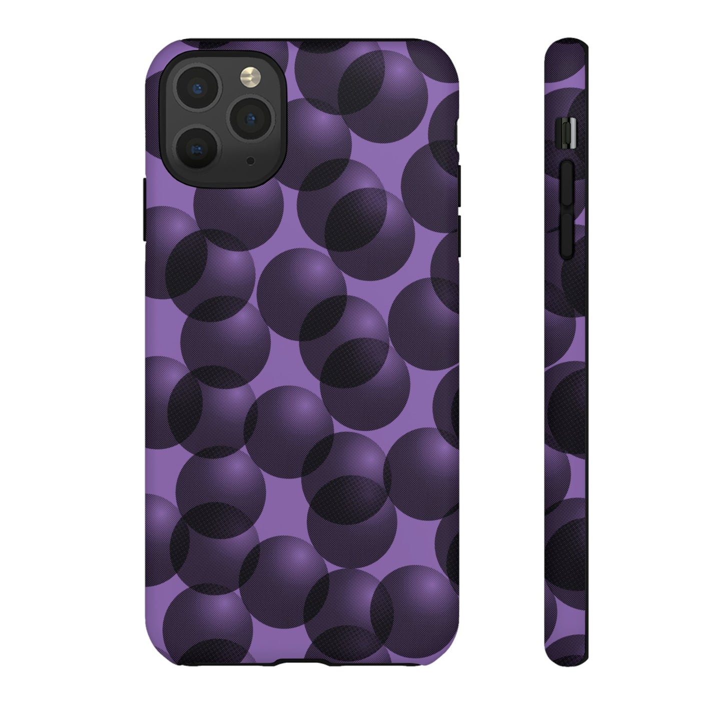 Phone Case-VIOLET SPHERES | Tough-iPhone 11 Pro Max-Matte-PhoneCaseBoss-Phone-Best-Phone-Cases