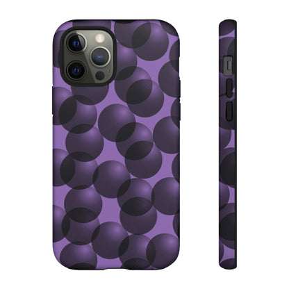 Phone Case-VIOLET SPHERES | Tough-iPhone 12 Pro-Matte-PhoneCaseBoss-Phone-Best-Phone-Cases