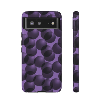 Phone Case-VIOLET SPHERES | Tough-Google Pixel 6-Glossy-PhoneCaseBoss-Phone-Best-Phone-Cases