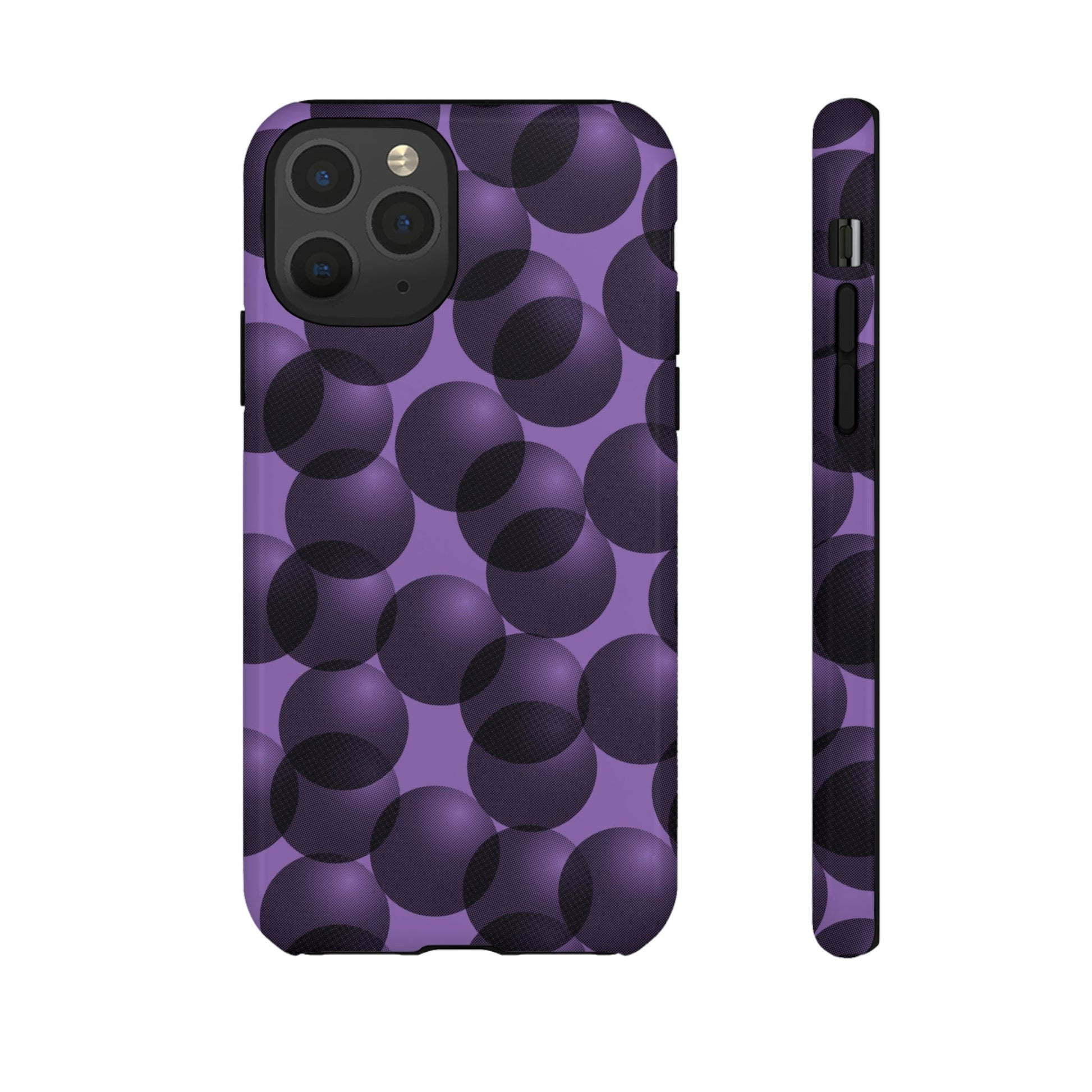 Phone Case-VIOLET SPHERES | Tough-iPhone 11 Pro-Glossy-PhoneCaseBoss-Phone-Best-Phone-Cases