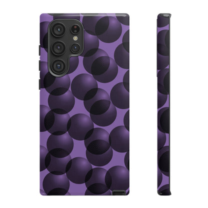 Phone Case-VIOLET SPHERES | Tough-Samsung Galaxy S22 Ultra-Glossy-PhoneCaseBoss-Phone-Best-Phone-Cases