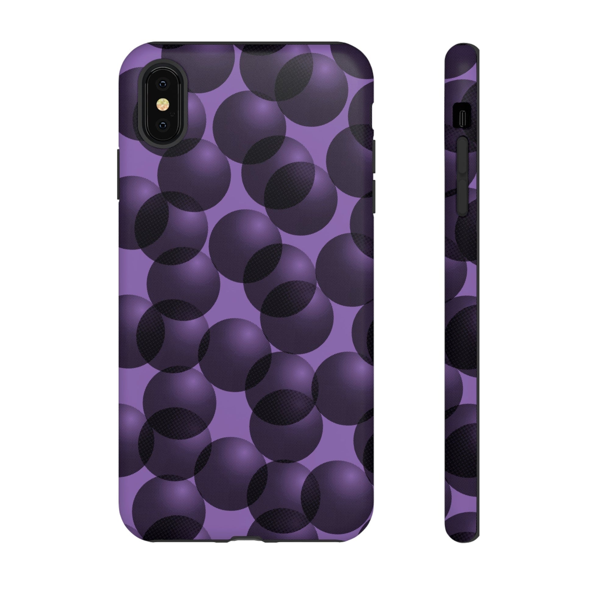 Phone Case-VIOLET SPHERES | Tough-iPhone XS MAX-Matte-PhoneCaseBoss-Phone-Best-Phone-Cases